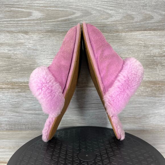 UGG Women’s Scuffette II Purple Suede Slip Ob Slipper Size 11 - Picture 9 of 10
